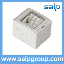 2014 Saip/Saipwell surface mount outlet with one-position German style switch